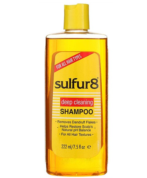 SULFUR 8 DEEP CLEANING SHAMPOO 340 ml Shampoo Asetena Pa