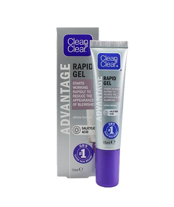 CLEAN AND CLEAR ADVANTAGE RAPID GEL 15 ml Skin Treatments Asetena Pa