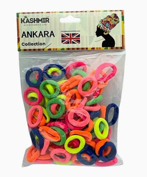 ANKARA COLLECTION JERSEY PONY TAIL 2577 MIX Small Color Assorted Kids Hair Accessories Asetena Pa