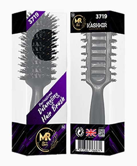 KASHMIR PROFESSIONAL DETANGLING HAIR BRUSH 3719 Color Black Hair Brushes and Combs Asetena Pa