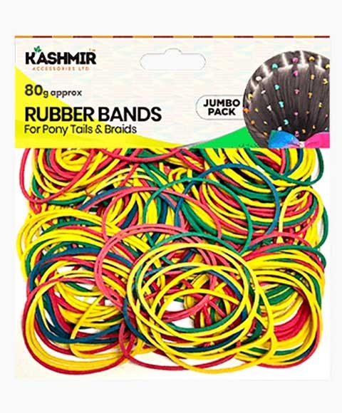 KASHMIR RUBBER BANDS 2041 MIX Jumbo Pack Kids Hair Accessories Asetena Pa