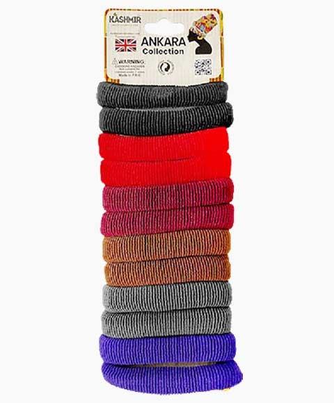 ANKARA COLLECTION LARGE PONIES 1202 DARK Color Mix Kids Hair Accessories Asetena Pa