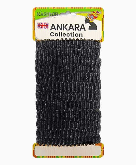ANKARA COLLECTION MEDIUM PONIES 2572 BLACK Kids Hair Accessories Asetena Pa