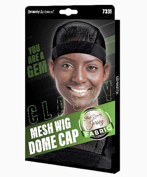BEAUTY AMBITION CLASSY MESH WIG DOME CAP 7331 Color Black Extensions Accessories Asetena Pa