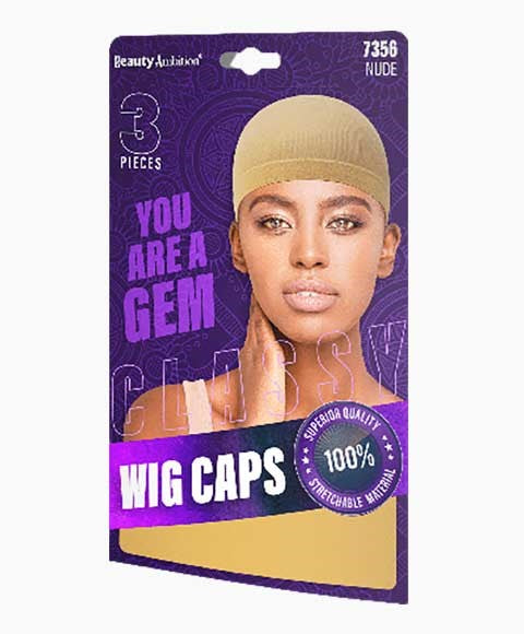 BEAUTY AMBITION CLASSY WIG CAPS 7356 NUDE 3 pcs Extensions Accessories Asetena Pa