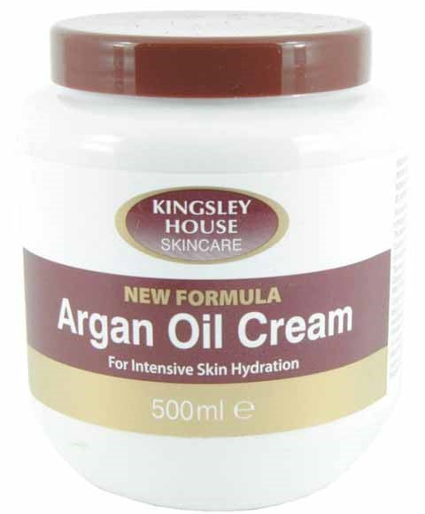 KINGSLEY HOUSE ARGAN OIL CREAM 500 ml Skin Moisturizing Asetena Pa