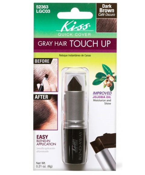 QUICK COVER GRAY HAIR TOUCH UP LGC03 6 g Color Dark Brown Hair Color Asetena Pa