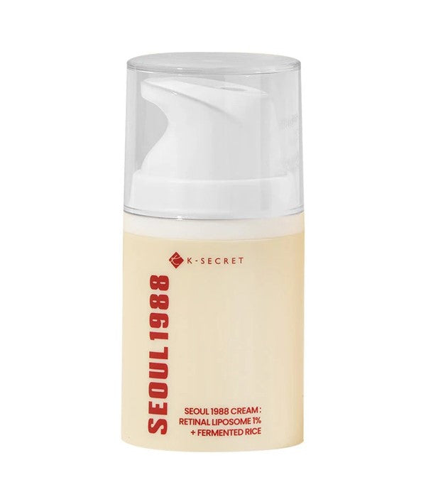 SEOUL 1988 CREAM RETINAL LIPOSOME 1 PERCENT PLUS FERMENTED RICE 50 ml Korean Skincare Asetena Pa