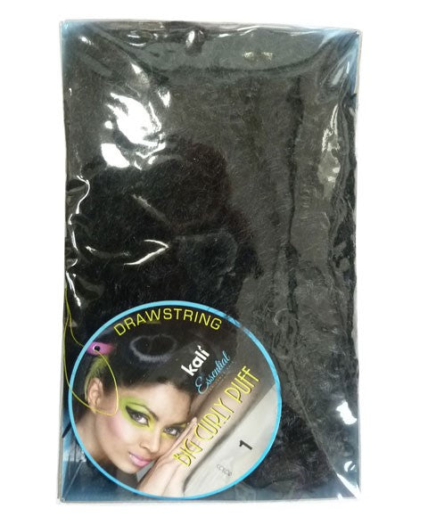 ESSENTIAL DRAWSTRING SYN BIG CURLY PUFF Color 1 PonyTail Asetena Pa
