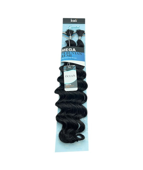 KALI ESSENTIAL MEGA PERUVIAN REMI BLENDED OCEAN BULK Color 613 Hair for Braid Extensions Asetena Pa