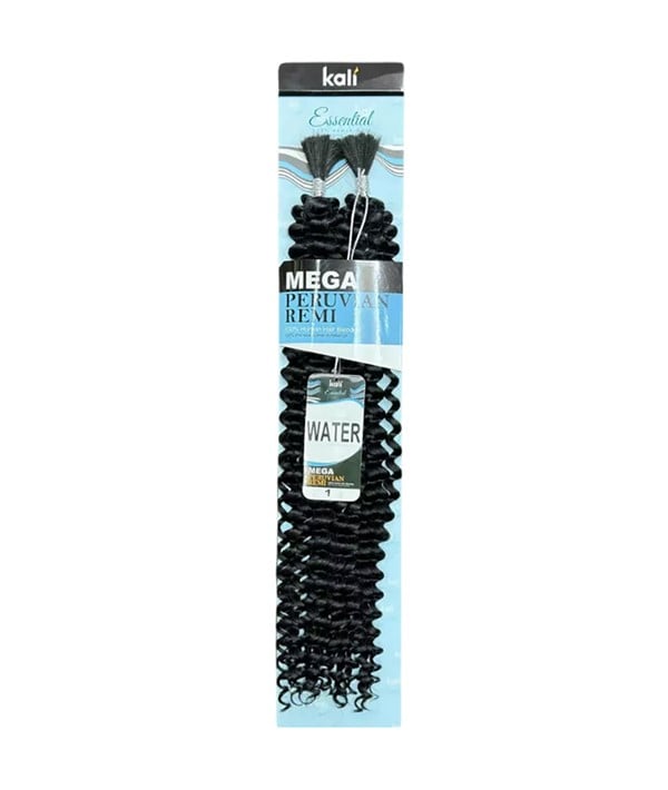 KALI ESSENTIAL MEGA PERUVIAN REMI BLENDED WATER BULK Color 4 Hair for Braid Extensions Asetena Pa