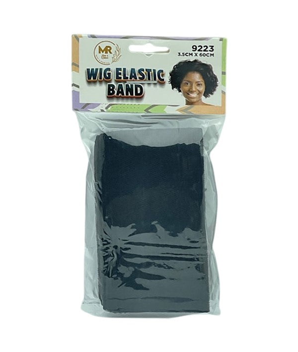 KASHMIR WIG ELASTIC BAND 9223 3.5cm x 60cm Color Black Extensions Accessories Asetena Pa