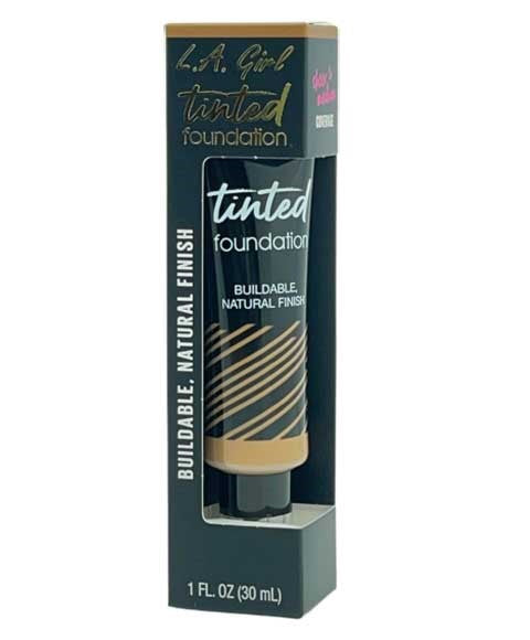 LA GIRL TINTED FOUNDATION WITH NATURAL FINISH GLM763 RICH HONEY 30 ML Foundation Asetena Pa