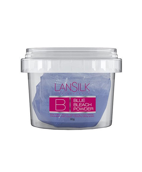LANSILK PROFESSIONAL BLUE BLEACH POWDER 500 g Color Blue Hair Color Asetena Pa