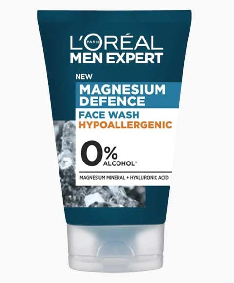 MEN EXPERT MAGNESIUM DEFENCE FACE WASH 100 ml Skin Wash Asetena Pa