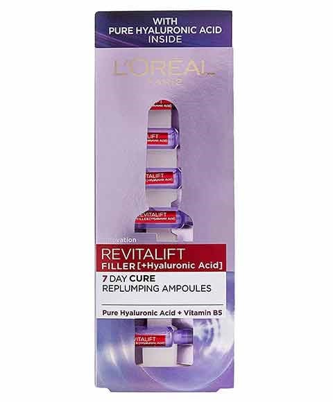 REVITALIFT FILLER 7 DAY CURE REPLUMPING AMPOULES 7x1.3 ml Skin Treatments Asetena Pa