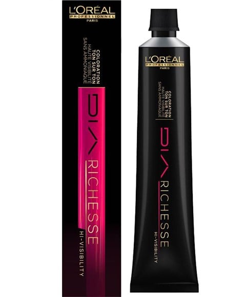 DIA RICHESSE HI VISIBILITY SEMI PERMANENT COLOR 50 ml Color 52 Burgundy Mahogany Hair Color Asetena Pa