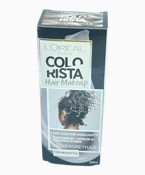 COLORISTA METALLIC GREY HAIR MAKEUP FOR BRUNETTES 30 ML Hair Color Asetena Pa