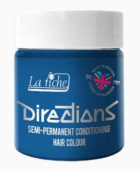 DIRECTIONS SEMI PERMANENT CONDITIONING HAIR COLOUR LAGOON BLUE 100 ml Hair Color Asetena Pa