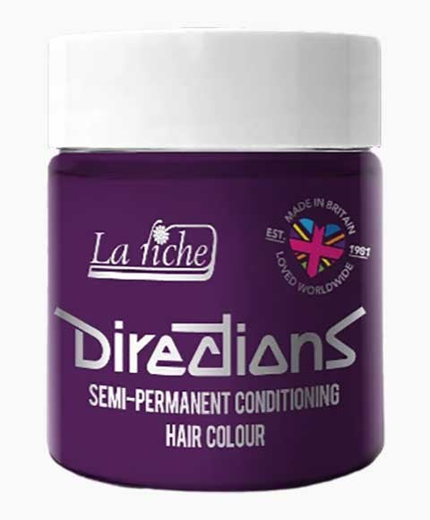 DIRECTIONS SEMI PERMANENT CONDITIONING HAIR COLOUR PLUM 100 ml Hair Color Asetena Pa