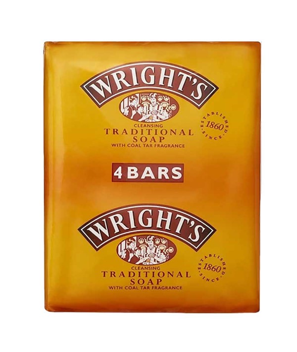 WRIGHTS TRADITIONAL SOAP 4 x 100 g Body Care Asetena Pa