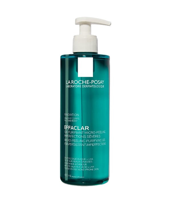 EFFACLAR MICRO PEELING PURIFYING GEL 400 ml Skin Wash Asetena Pa