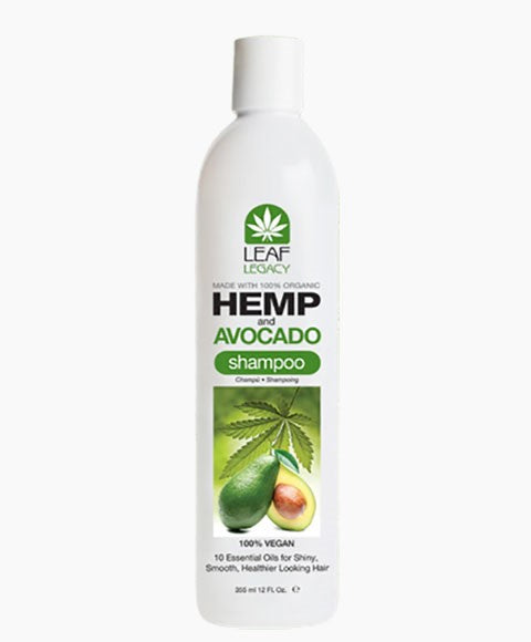 LEAF LEGACY HEMP AND AVOCADO SHAMPOO 355 ml Shampoo Asetena Pa