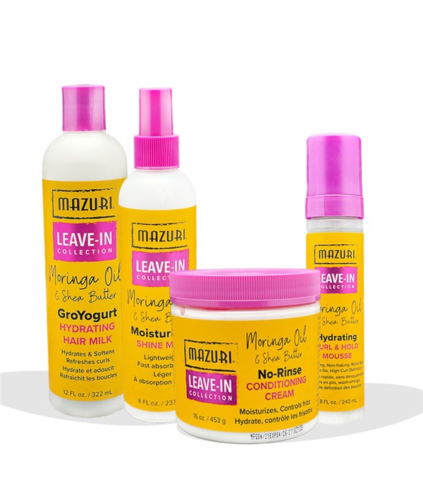 LEAVE IN COLLECTION HYDRATING HAIRCARE BUNDLE Conditioner Asetena Pa