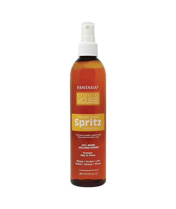 IC LIQUID MOUSSE MEGA HOLD SPRITZ HAIRSPRAY 295.7ml Hair Styling Asetena Pa