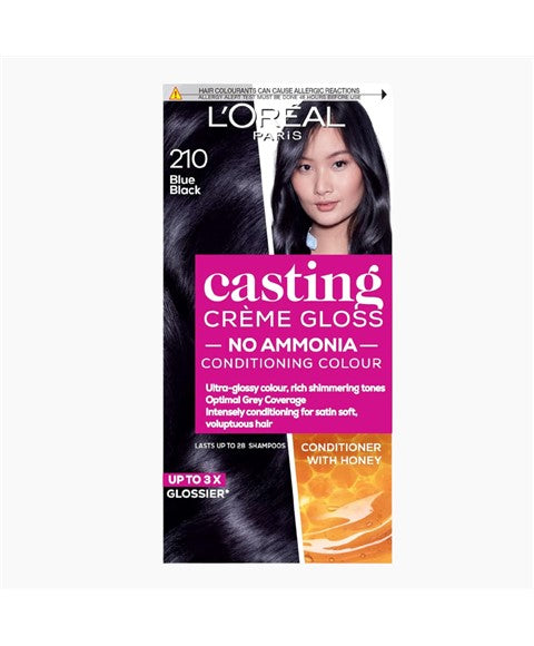 CASTING CREME GLOSS CONDITIONING COLOR 210 BLUE BLACK Hair Color Asetena Pa