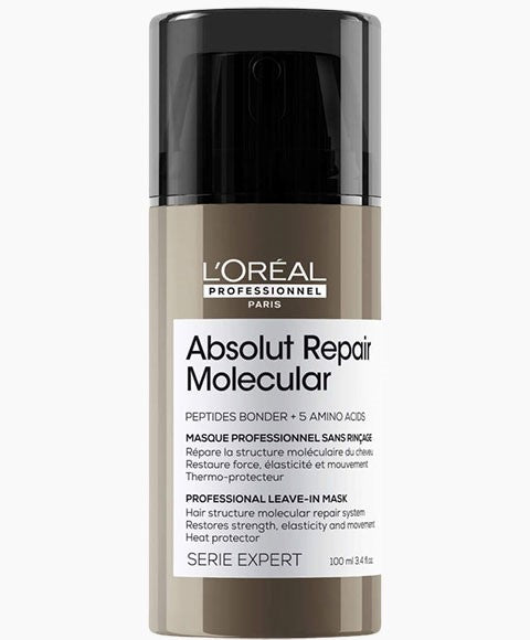 ABSOLUTE REPAIR MOLECULAR PROFESSIONAL LEAVE IN MASK 100 ml Treatments Asetena Pa