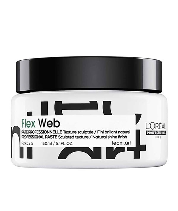TECNI ART FLEX WEB DESIGN SCULPTING PASTE FORCE 5 150 ml Hair Styling Asetena Pa