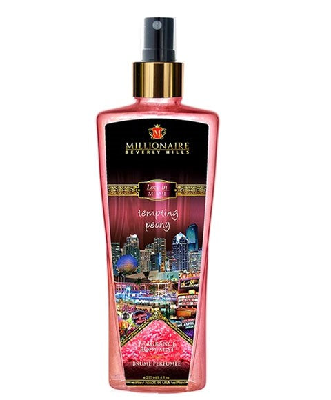 LOVE IN MIAMI TEMPTING PEONY FRAGRANCE BODY MIST 250 ml Perfumes for Value Asetena Pa