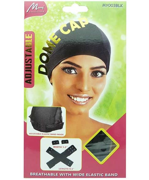 ADJUSTABLE DOME CAP MY003BLK Durags and Caps Asetena Pa