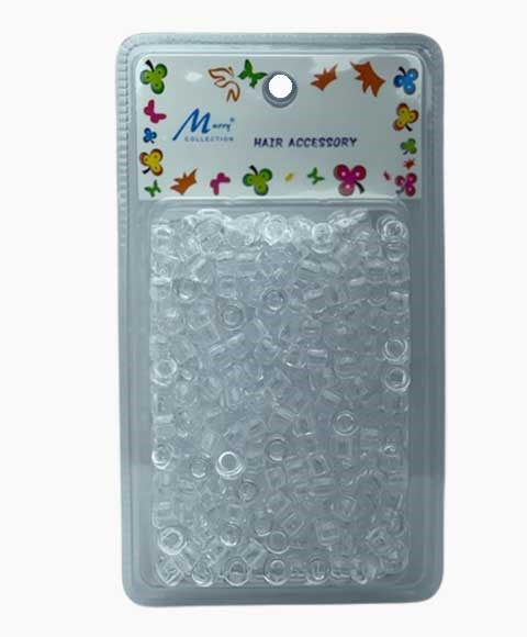 HAIR ACCESSORY BEADS B500 CLEAR Kids Hair Accessories Asetena Pa
