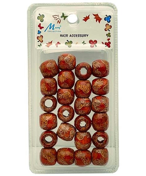 WOODEN HAIR ACCESSORIES B200W5 Dreadlocks Products Asetena Pa