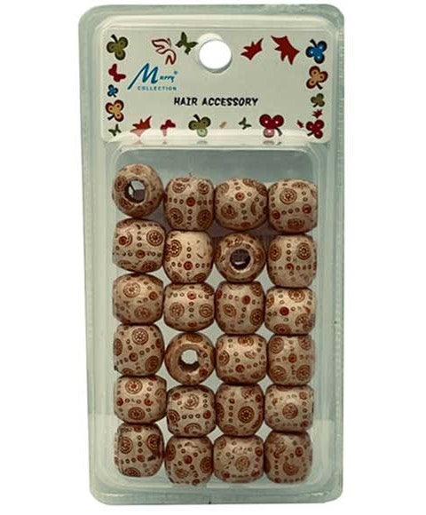 WOODEN HAIR ACCESSORIES B200W6 Dreadlocks Products Asetena Pa