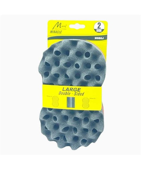 MIRACLE LARGE DOUBLE SIDED SPONGE MSB0J Salon Accessories Asetena Pa