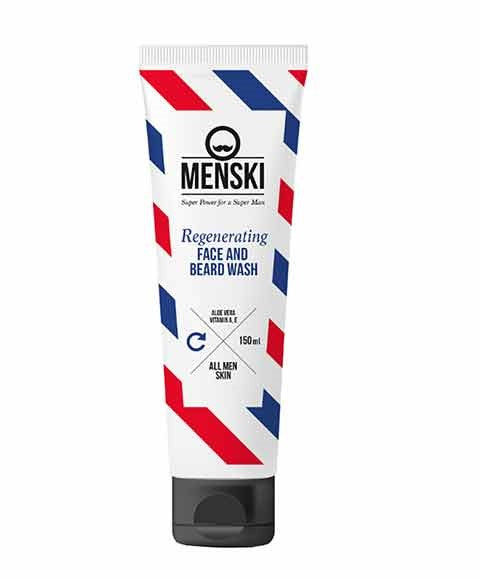 REGENERATING FACE AND BEARD WASH 150 ml Skin Wash Asetena Pa