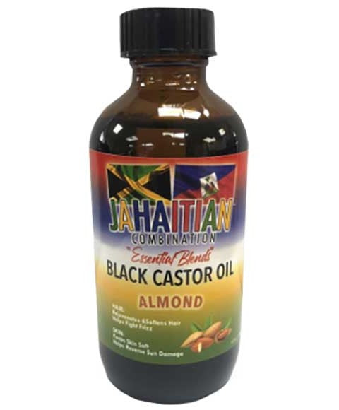 JAHAITIAN COMBINATION BLACK CASTOR OIL WITH ALMOND 118 ml Sprays, Serums and Oils Asetena Pa