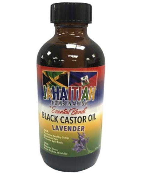 JAHAITIAN COMBINATION BLACK CASTOR OIL WITH LAVENDER 118 ml Treatments Asetena Pa
