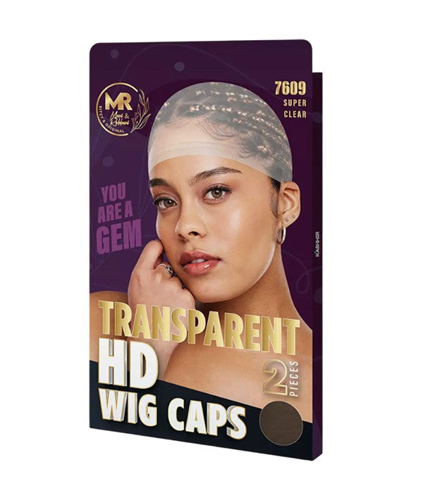 MR TRANSPARENT HD WIG CAPS 7609 SUPER CLEAR Durags and Caps Asetena Pa