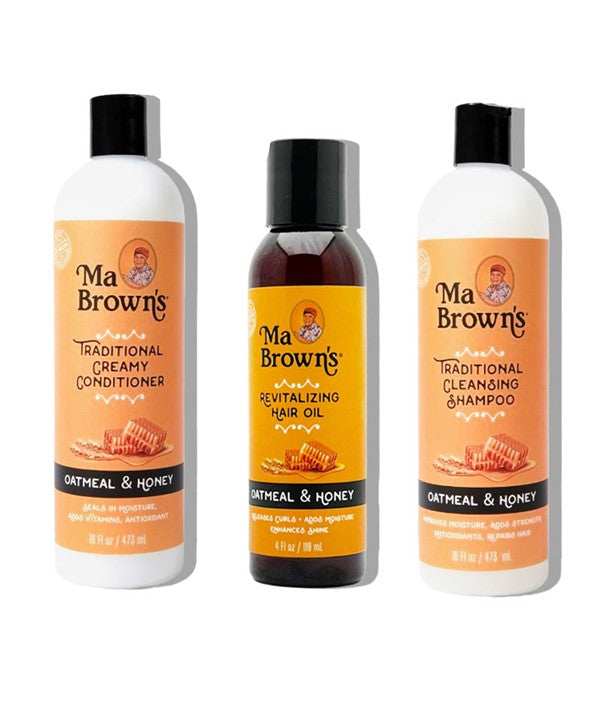 MA BROWNS HAIR MOISTURIZING BUNDLE Shampoo Asetena Pa