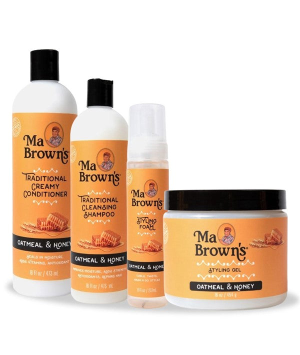 MA BROWNS HAIR STYLING BUNDLE Shampoo Asetena Pa