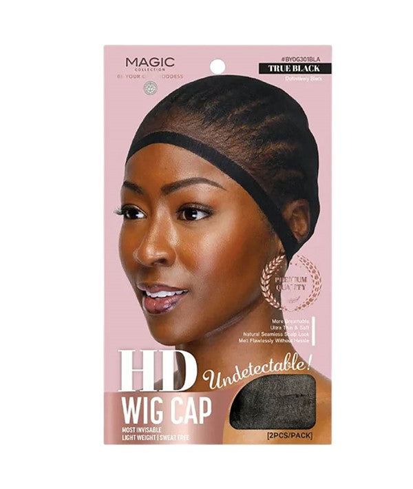 MAGIC COLLECTION HD WIG CAP BYOG301BLA TRUE BLACK Extensions Accessories Asetena Pa