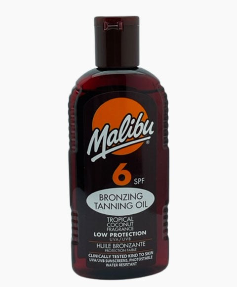 BRONZING TANNING OIL TROPICAL COCONUT FRAGRANCE SPF6 200 ml Skin Treatments Asetena Pa