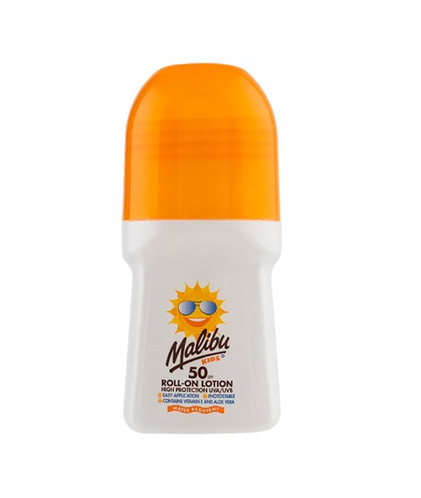 MALIBU KIDS ROLL ON LOTION SPF50 50 ml Skin Treatments Asetena Pa