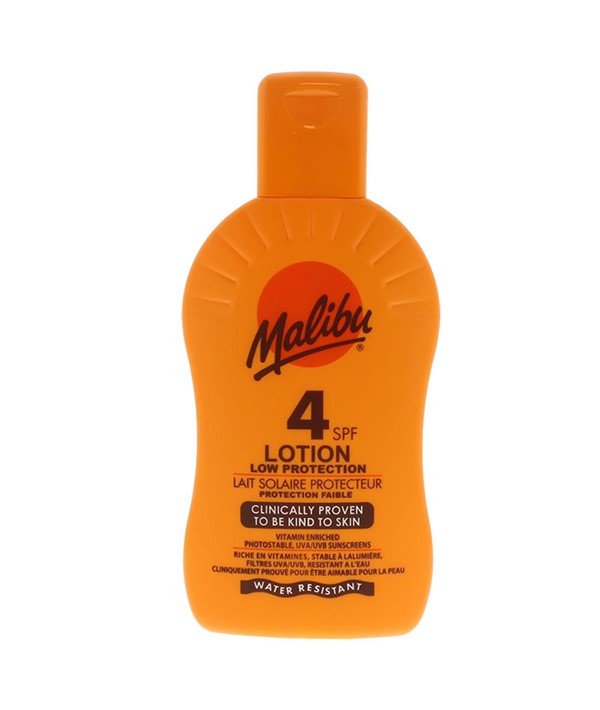 MALIBU LOW PROTECTION WATER RESISTANT LOTION 4SPF 200 ml Skin Treatments Asetena Pa