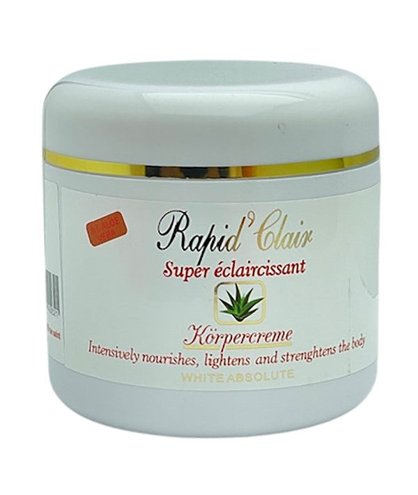 RAPID CLAIR BODY CREAM WITH ALOE VERA 500 ml Skin Moisturizing Asetena Pa
