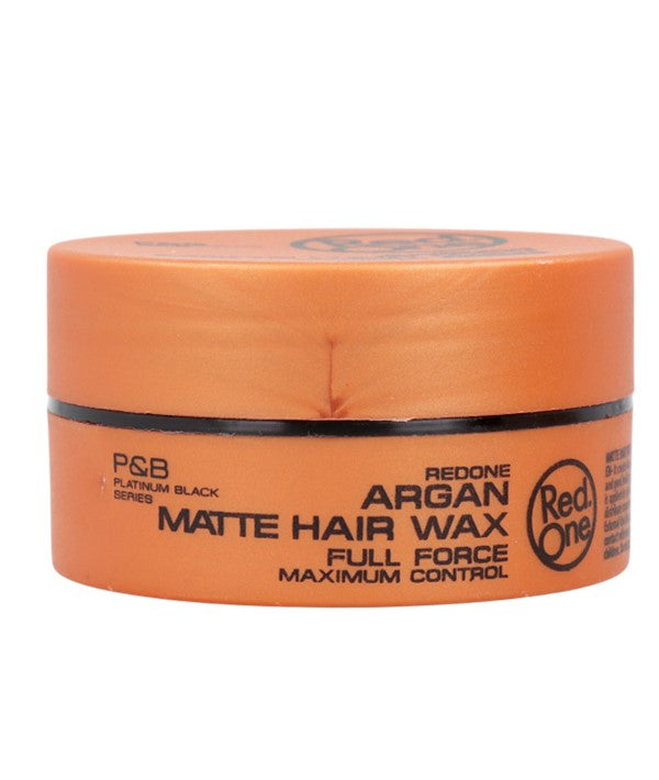 RED ONE MAXIMUM CONTROL ARGAN MATTE HAIR WAX FULL FORCE Hair Styling Asetena Pa